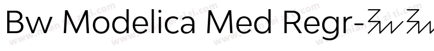 Bw Modelica Med Regr字体转换